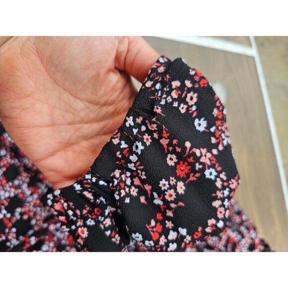 Michael Michael Kors Blouse Womens Floral Size Small Shirt(537) - Picture 6 of 8